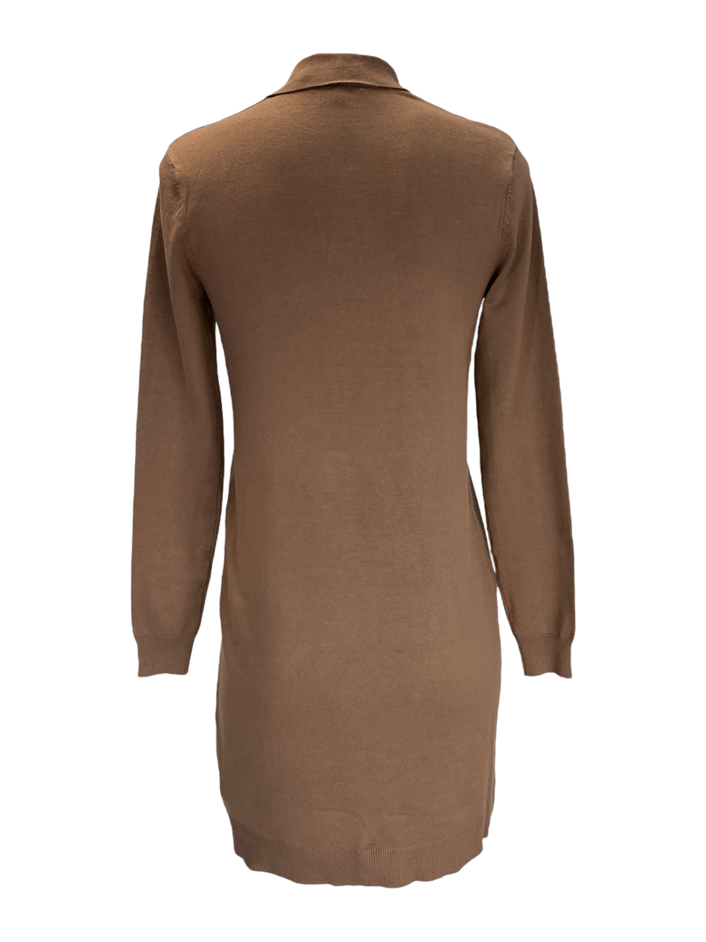 Robe en tricot taupe Nass Woman pour femme