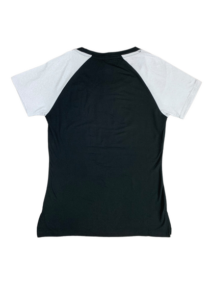 T-shirt de pyjama noir Mandarine&Co pour femme