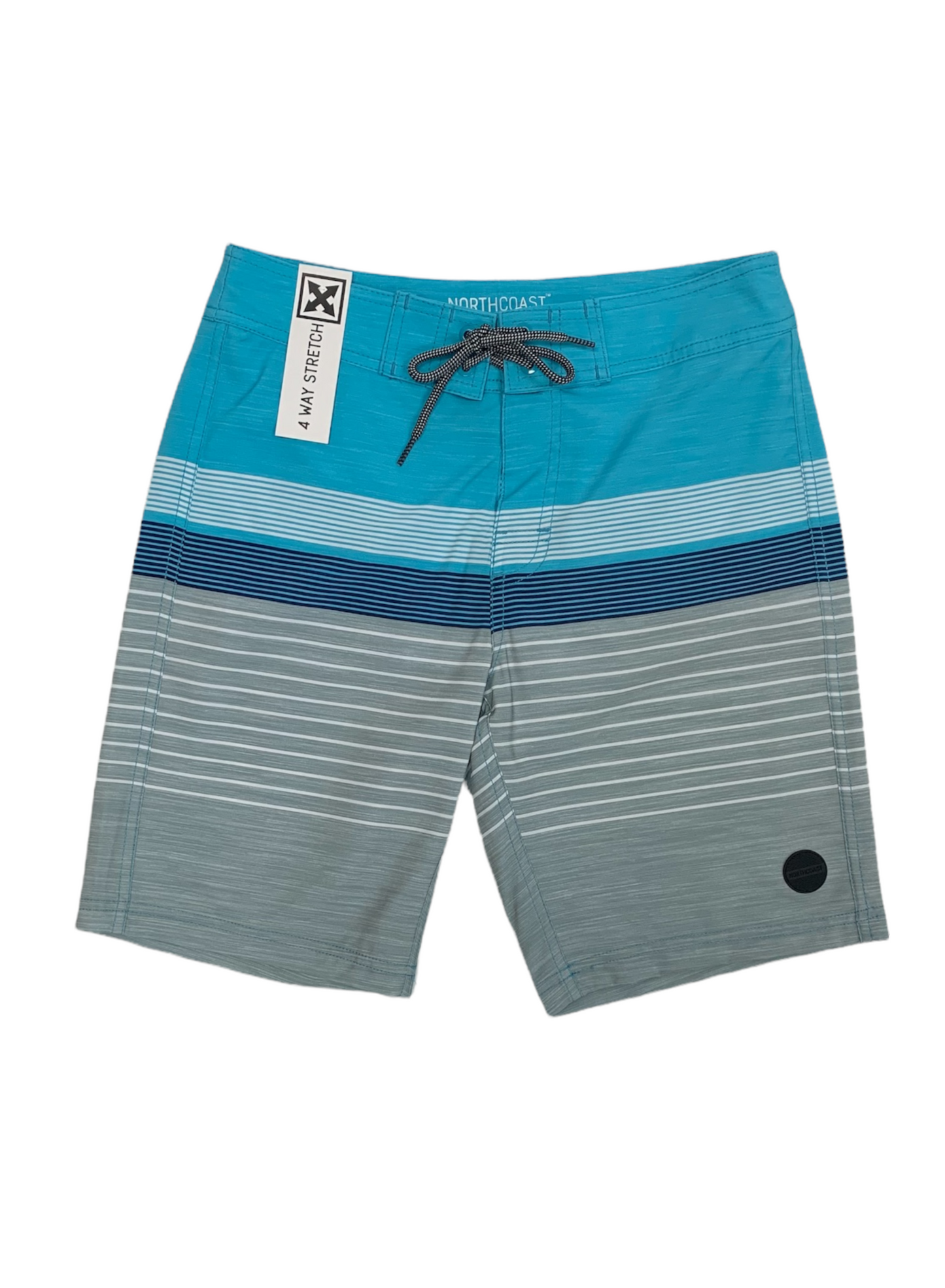 Men's Northcoast blue and grey swim short