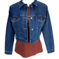 Veste denim bleu Hangar-29 pour femme
