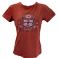 Women's Nass Woman rust t-shirt