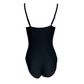 Women's Nass Woman tropical black one-piece swimsuit