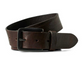 Jack&Jones men's dark brown leather belt