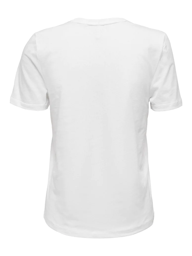 ONLY women's white T-shirt