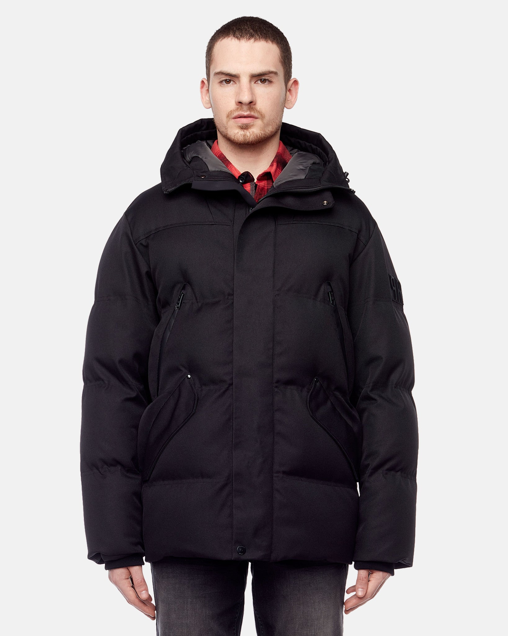 Project Coat Men's Projek Raw black coat – HANGAR-29