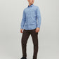 Jack&Jones men's patterned blue shirt