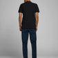 Polo noir Jack&Jones pour homme
