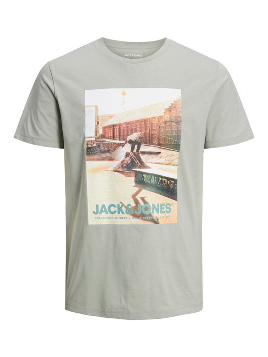 T-shirt vert pâle Jack&Jones pour homme