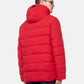 Manteau rouge matelassé Projek Raw pour homme