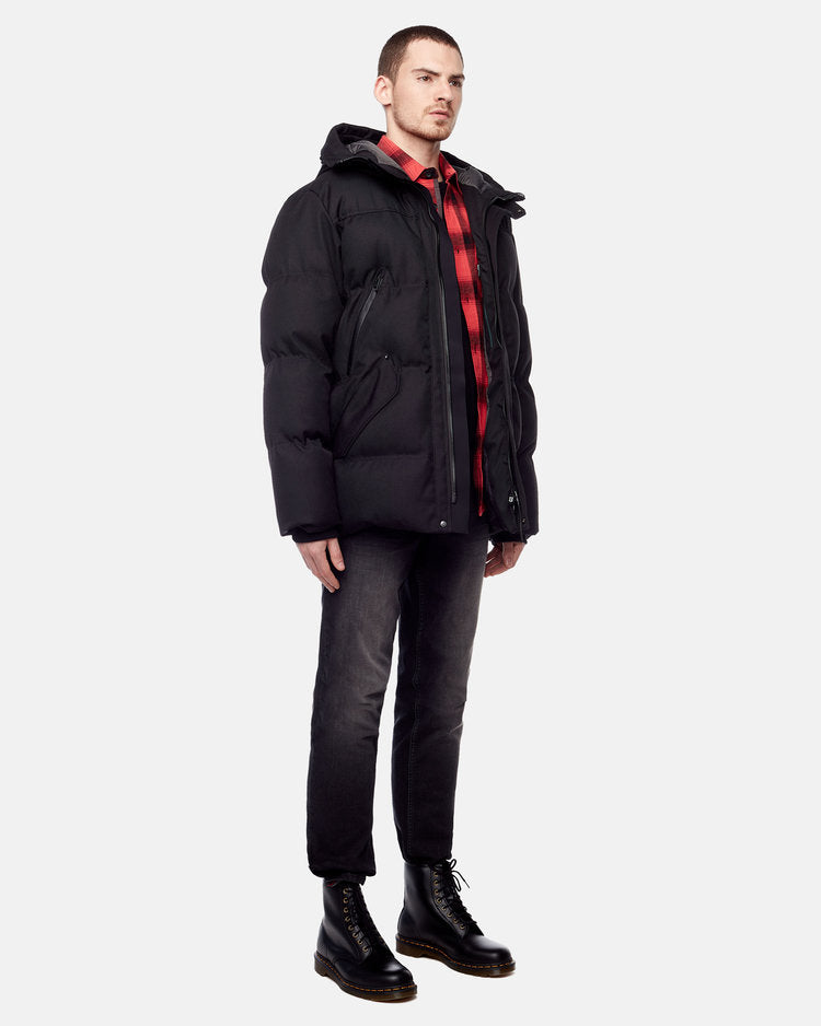 Hooded parka outlet mens