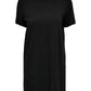 Women's ONLY Black T-Shirt Dress