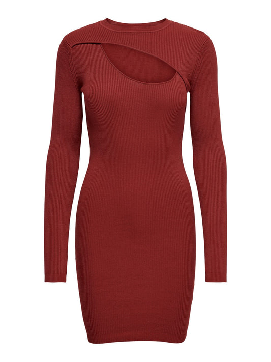ONLY Women's Fitted Red Dress