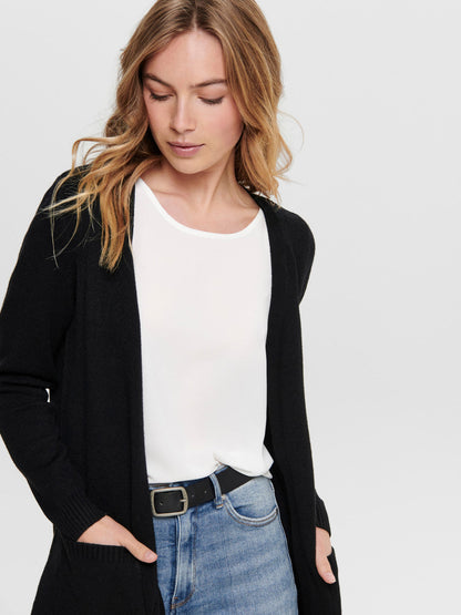 Cardigan noir ONLY pour femme