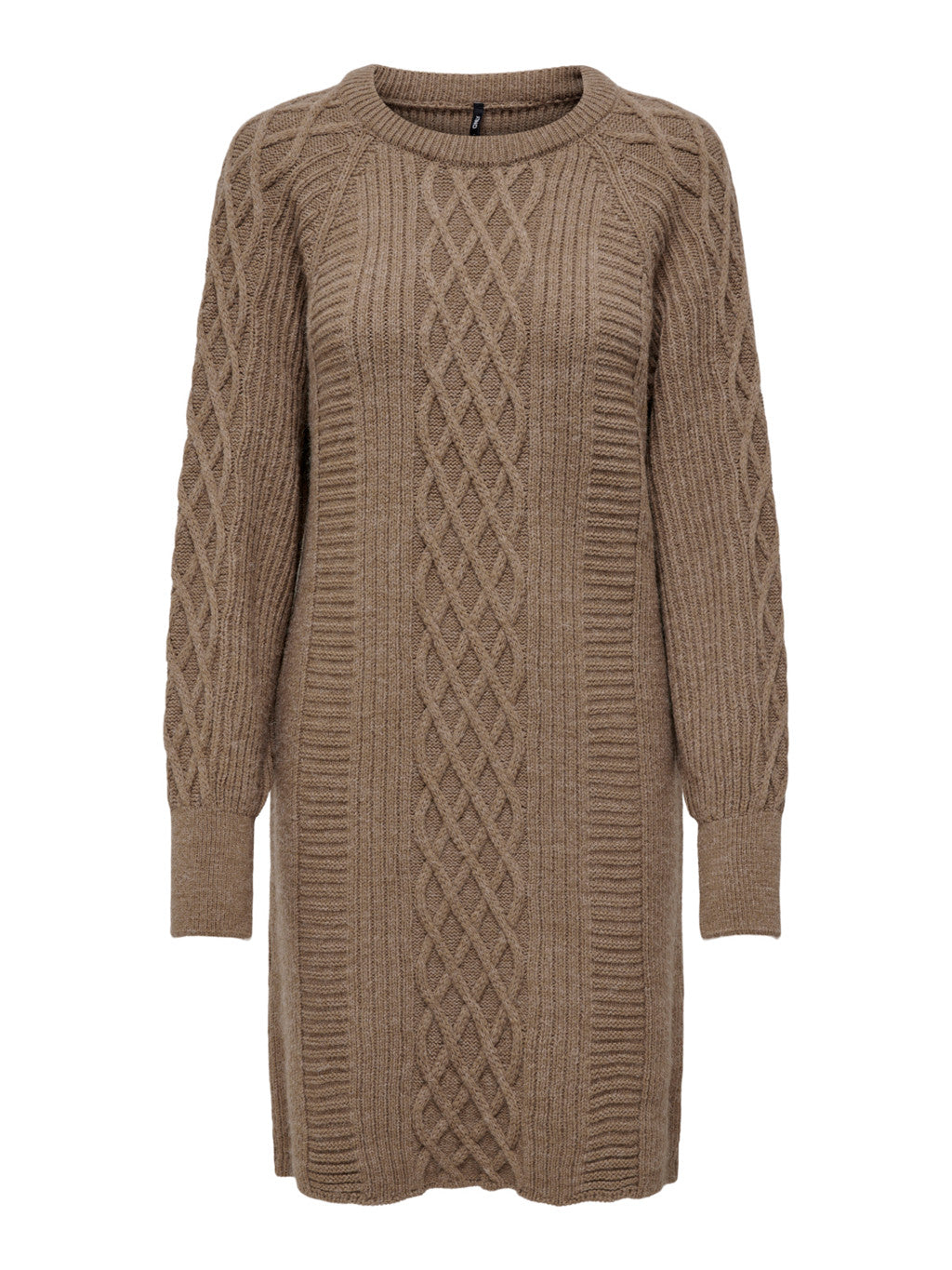 Robe en tricot taupe ONLY pour femme