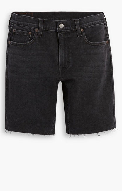 Men's 412 black bermuda jeans