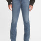 Women's Levi's 314 straight blue jeans