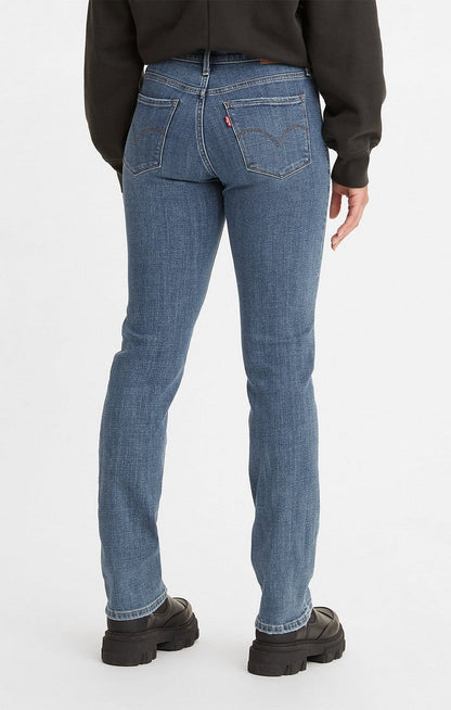 Jeans bleu Levi's 314 droit pour femme