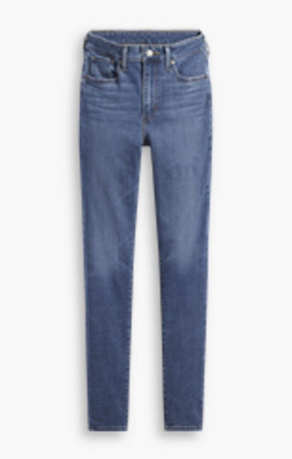 Women's Levi's 314 straight blue jeans