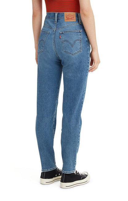 Jeans bleu Levi's mom taille haute pour femme – HANGAR-29