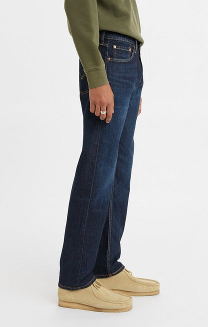 Men's Levi's 505 dark traditional jeans