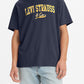 T-shirt Levi's marine et jaune pour homme