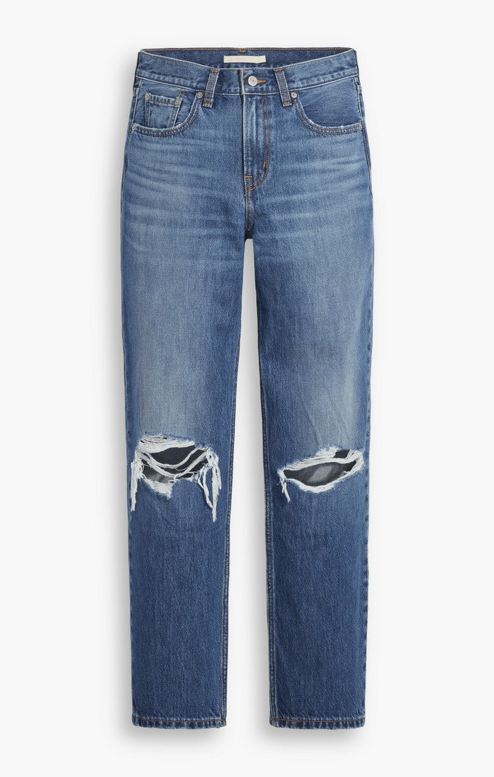 Women's Levi's low pro jeans with holes