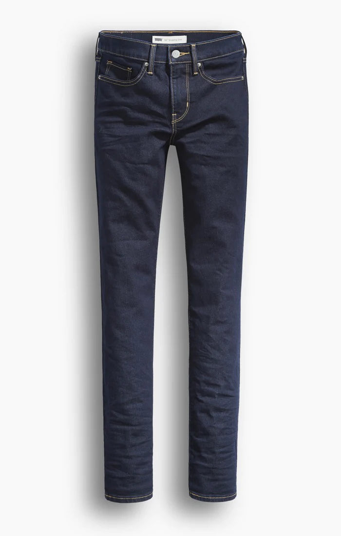 Women's Levi's 312 narrow dark blue jeans